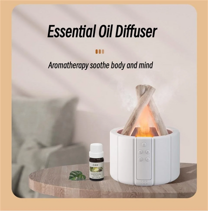 3D Bonfire Aroma Diffuser With Air Purification