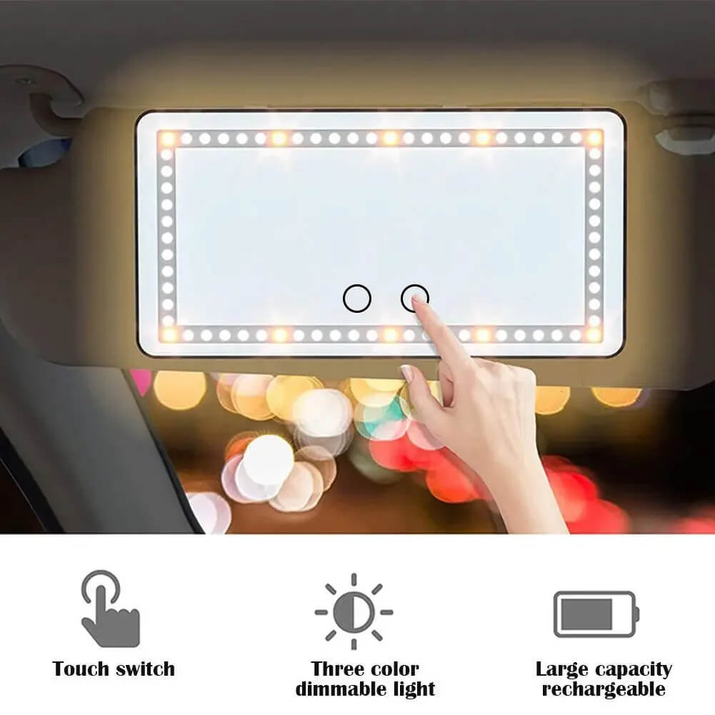 MirrorMate™ Car Sun Visor Makeup Mirror