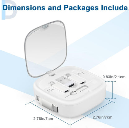 3 In 1 Multifunction Charging Cable