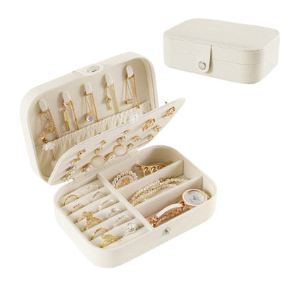 Double Layer Travel Jewellery Storage Box