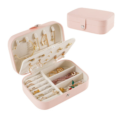 Double Layer Travel Jewellery Storage Box