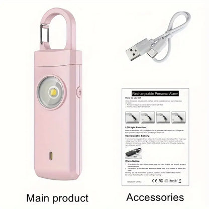 Rechargeable Personal Safety Alarm for Women