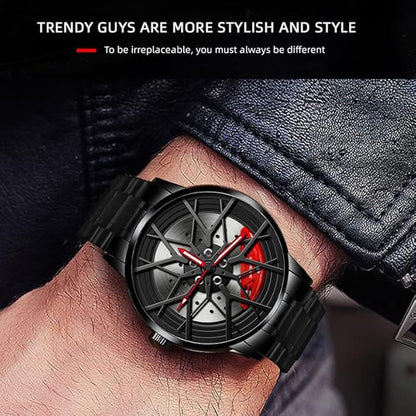 BMW M8 Wheel Men Watch