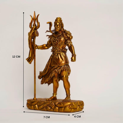 Bras Shiva Statue for Car Dashboard Idol