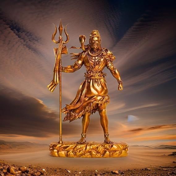 Bras Shiva Statue for Car Dashboard Idol