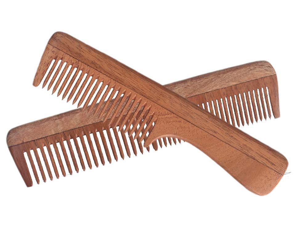 Neem Wood Comb ( Pack of 4 )