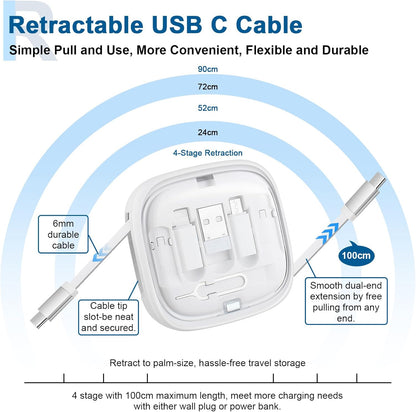 3 In 1 Multifunction Charging Cable