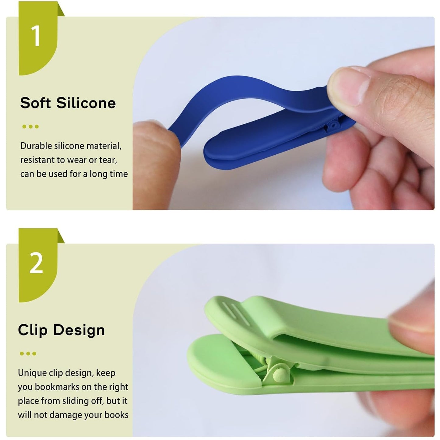 Smart Silicone Bookmark