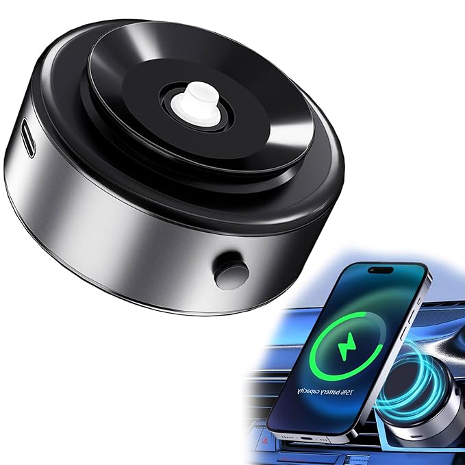 Smart Magnetic Car Phone Holder Charger