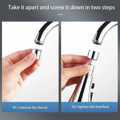 CleanFlow™ 360 Degree Movable Sink Faucet