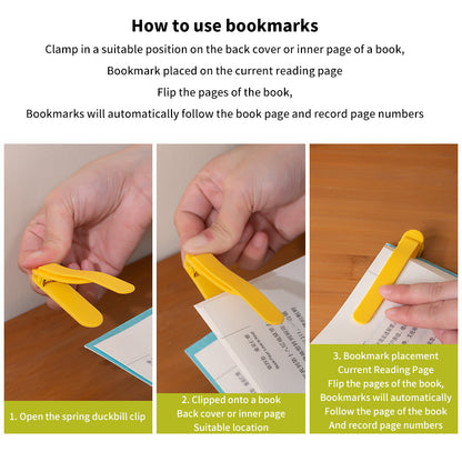 Smart Silicone Bookmark