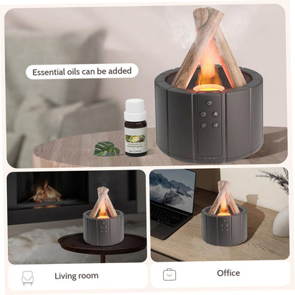 3D Bonfire Aroma Diffuser With Air Purification