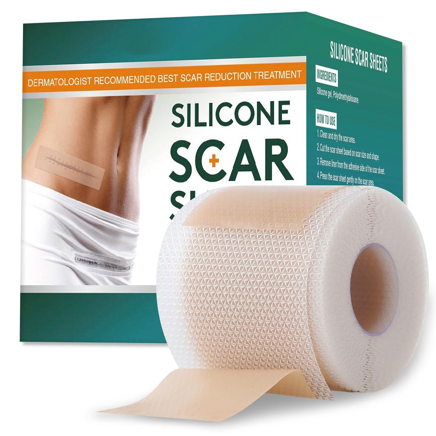 Silicone Scar Sheets for Surgery & Acne Scars