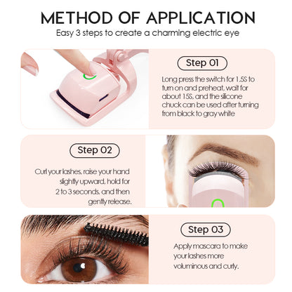 Electric Heating Eyelash Curler