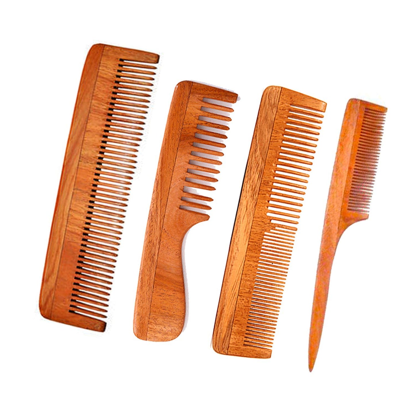 Neem Wood Comb ( Pack of 4 )