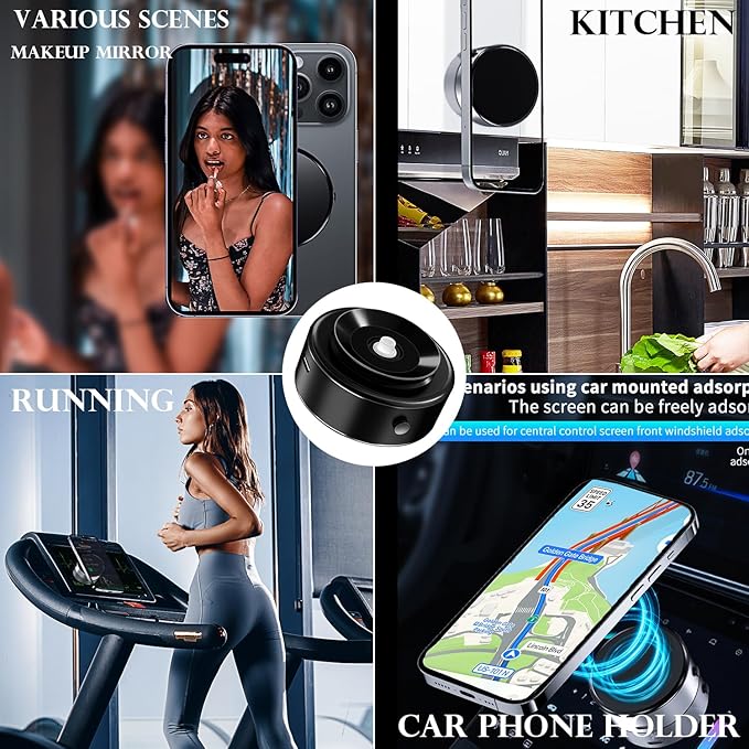 Smart Magnetic Car Phone Holder Charger