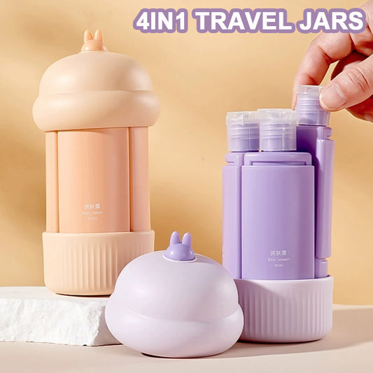 4-in-1 Refillable Containers