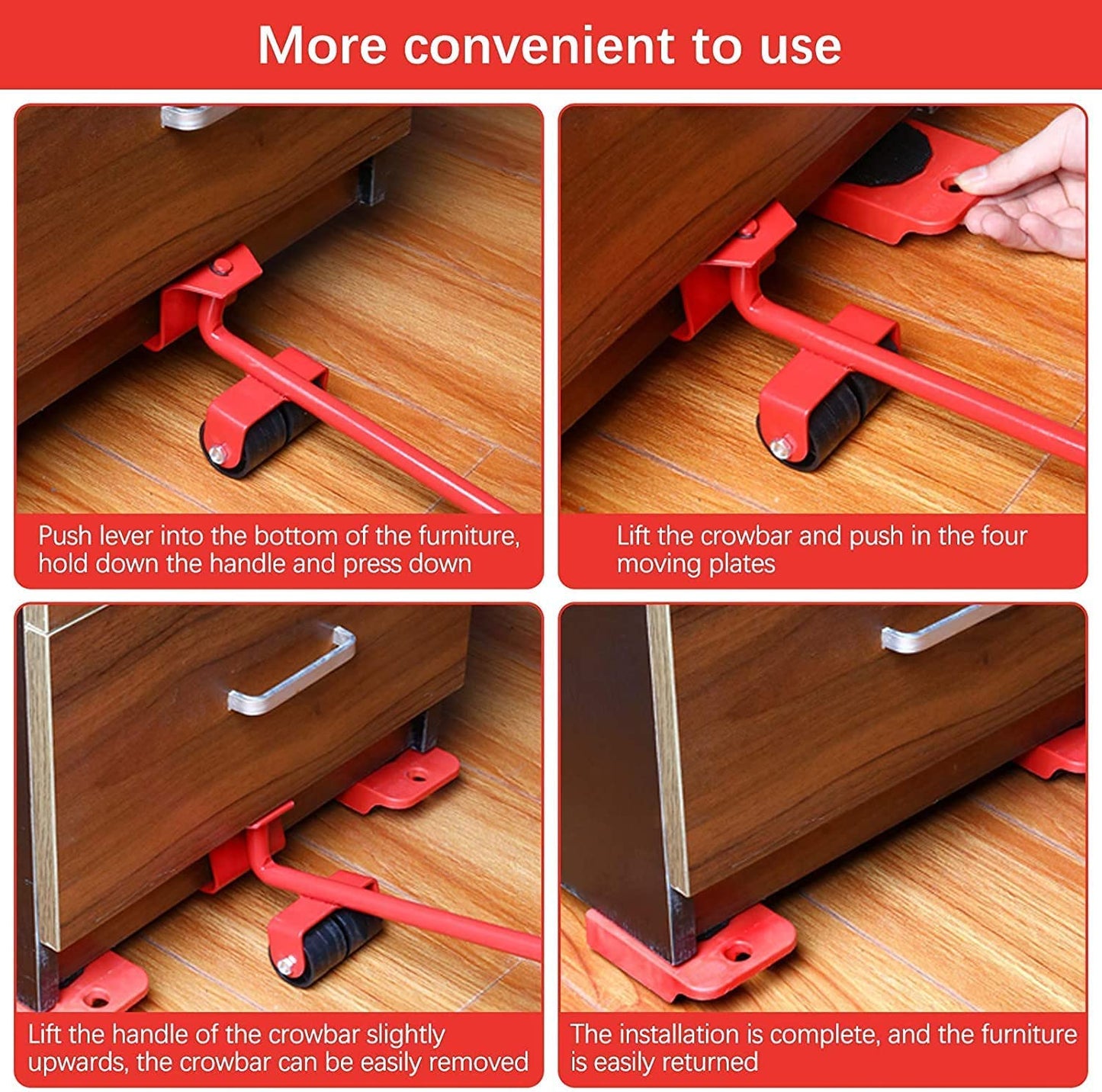 Furniture Lifter & Mover Tool Set