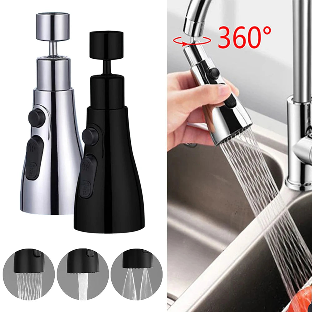 CleanFlow™ 360 Degree Movable Sink Faucet