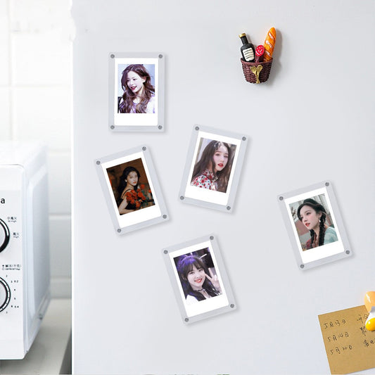 Acrylic Magnet Photo Frame (Pack Of 5)