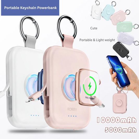 3-in-1 Portable Keychain Powerbank