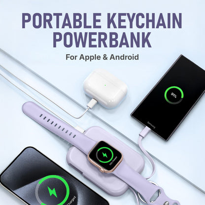 3-in-1 Portable Keychain Powerbank