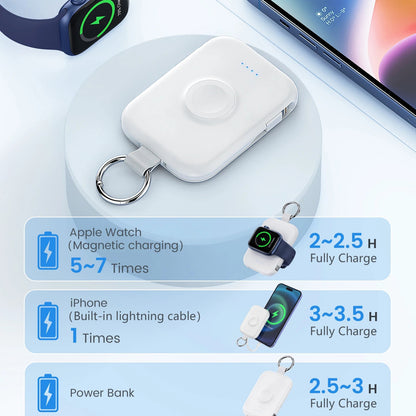 3-in-1 Portable Keychain Powerbank