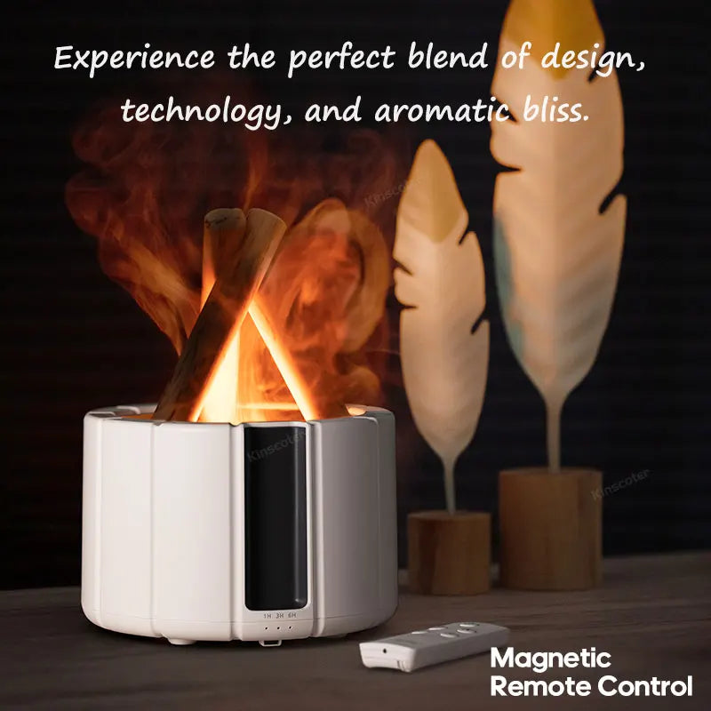 3D Bonfire Aroma Diffuser With Air Purification