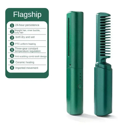 Mini Hair Straightener Comb