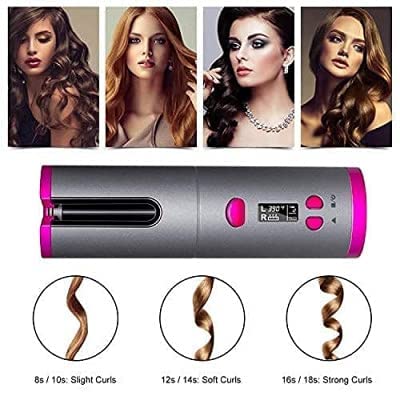 Portable Wireless Hair Curler