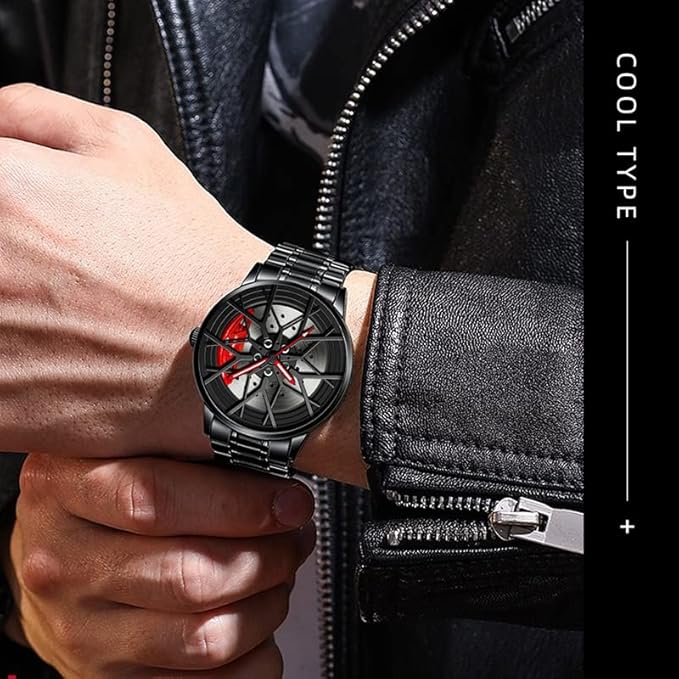 BMW M8 Wheel Men Watch