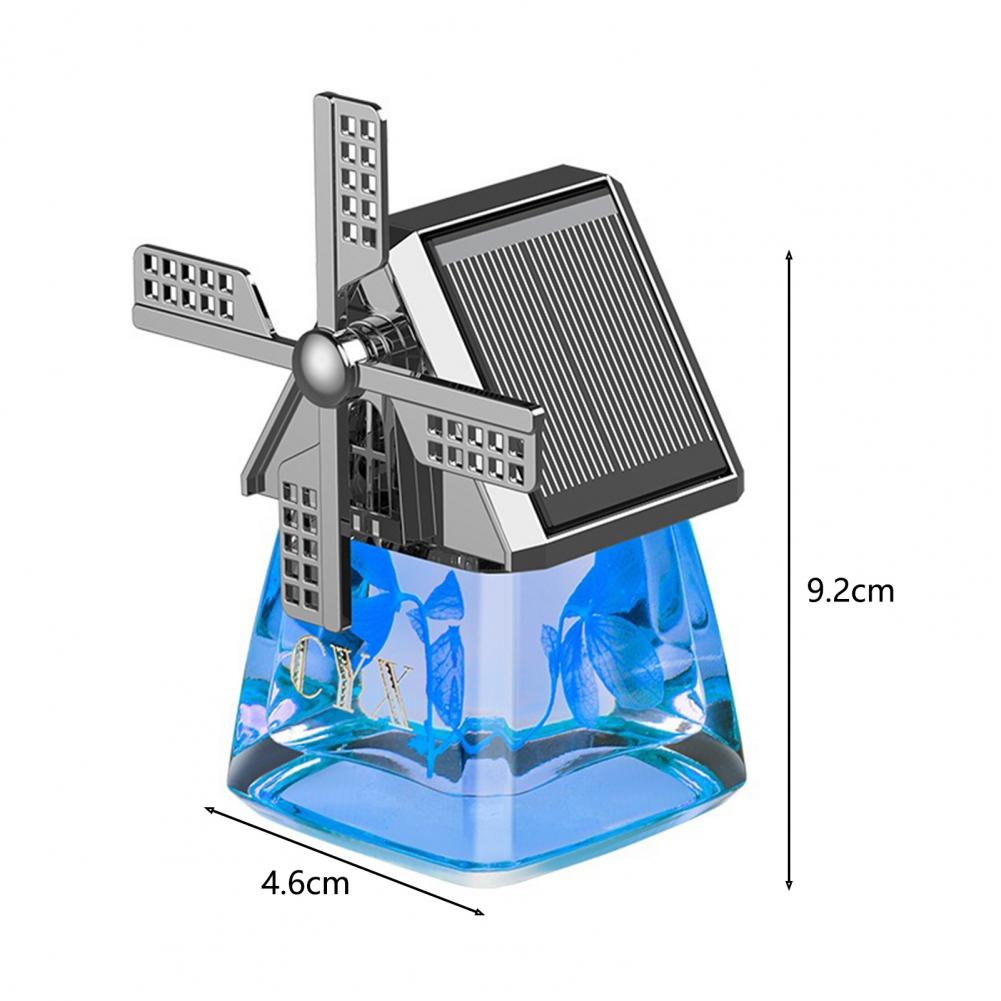 Solar Windmill Car Dashboard Air Freshener