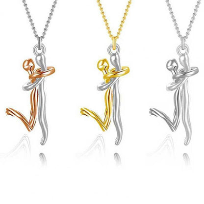 Couple Hug Necklace (Unisex)