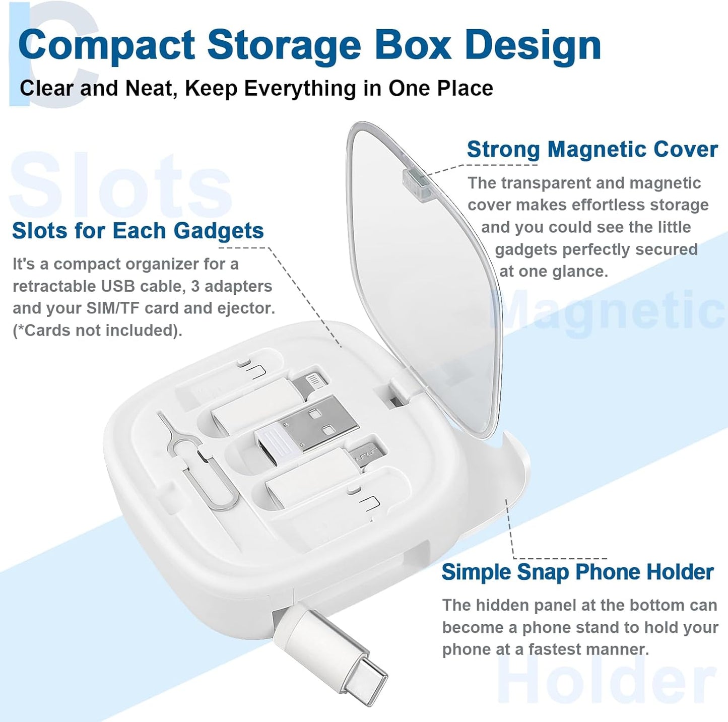 3 In 1 Multifunction Charging Cable