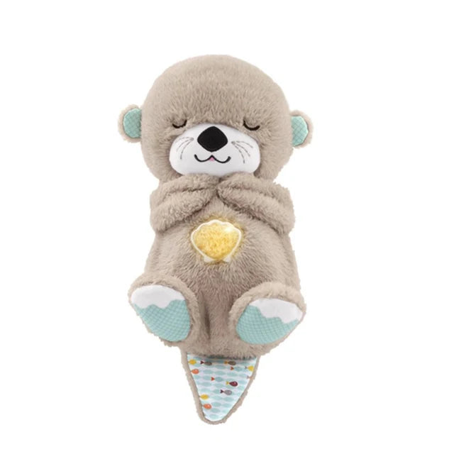 Snuggly Breathing Otter Toy