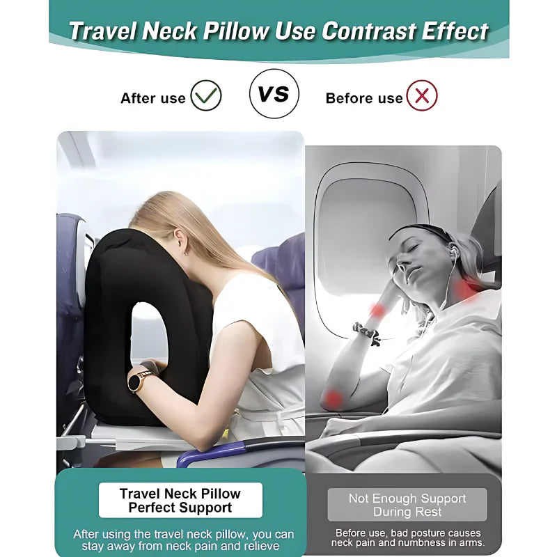 Inflatable Travel Pillow