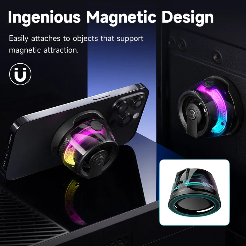 Magnetic Portable Bluetooth Speaker