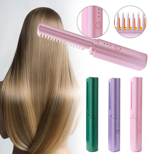 Mini Hair Straightener Comb